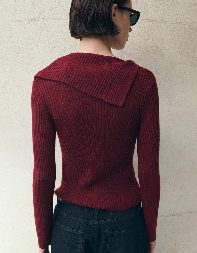 M.N.G - Cardigan With Shawl Collar