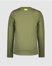B.Nosy - Long Sleeve Tee With Pocket - Kids-Teens