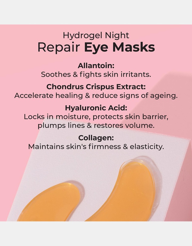 MCoBeauty - Age Resist - Active Gold Hydrogel Night Repair Eye Mask 5 Pack