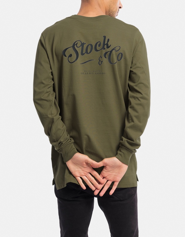 Stock & Co. - Scroll Long Sleeve Tee