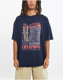 Vintage by The Real Deal - Pre Loved - Vintage 1992 MLB Atlanta Braves Tee