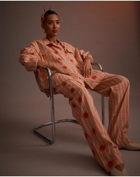 KINGA CSILLA - Dallas Sun Straight Pants
