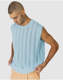 Justin Cassin - Cassis Knitted Vest