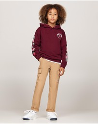 Tommy Hilfiger - Cargo Pull On Cotton Pants - Kids