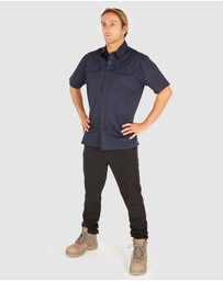 UNIT Workwear - UNIT Mens Short Sleeve Task Work Drill Shirt