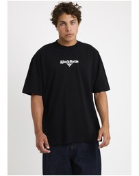 Black Noise White Rain - Crude Short Sleeve T-Shirt