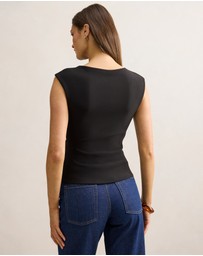 Forever New - Serena Hardwear Detail Top