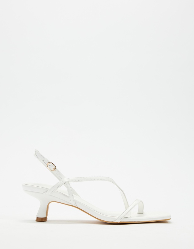 AERE - Leather Slingback Heels
