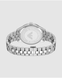 Emporio Armani - Silver Tone Analogue Watch