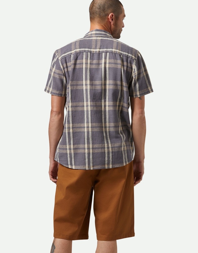 Brixton - Charter Linen Blend Short Sleeve Shirt