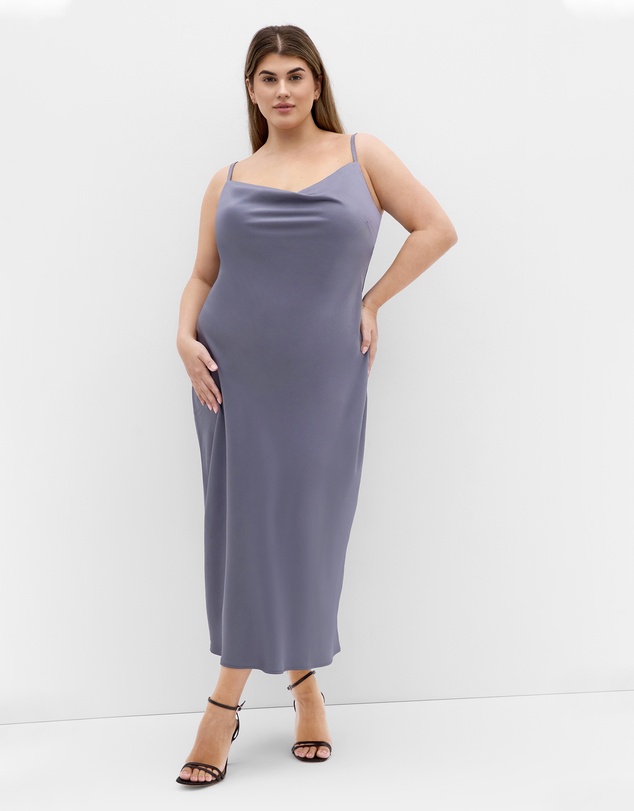 City Chic - Satin Slip Dress