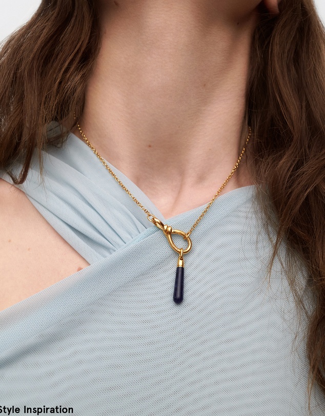PDPAOLA - Sodalite Large Drop Pendant