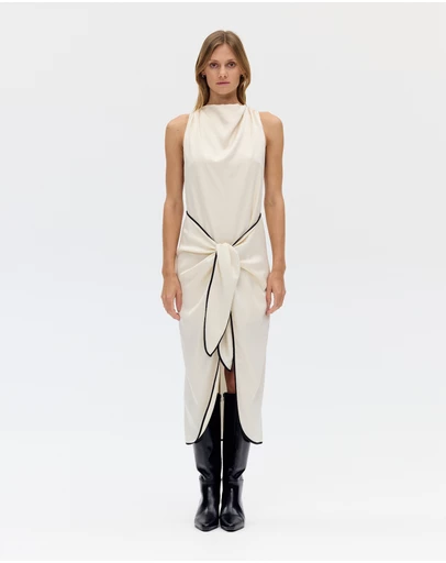 Third Form - Linger Tie Midi Dress