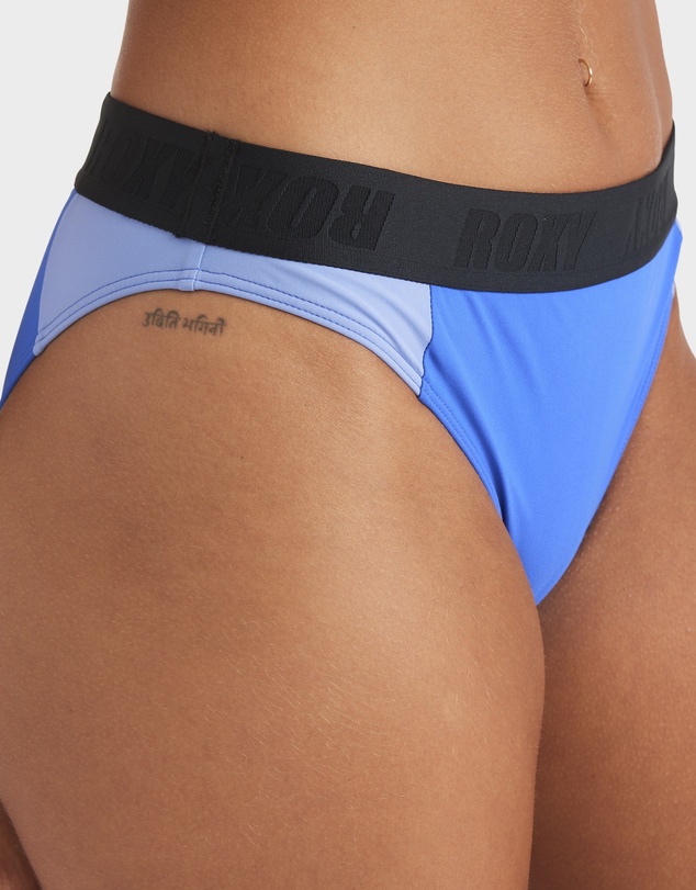 Roxy - Womens Block Active Cross Back Moderate Bikini Bottom