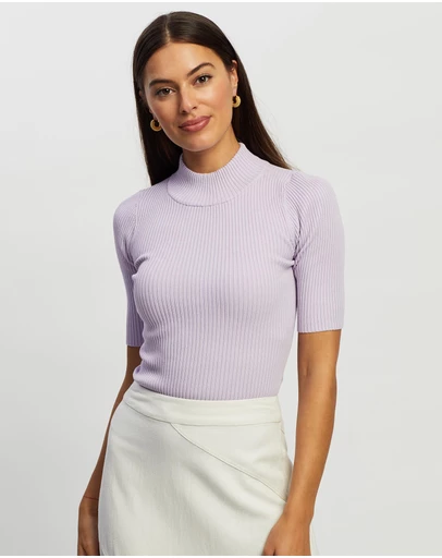 White By FTL - Gena Rib Top