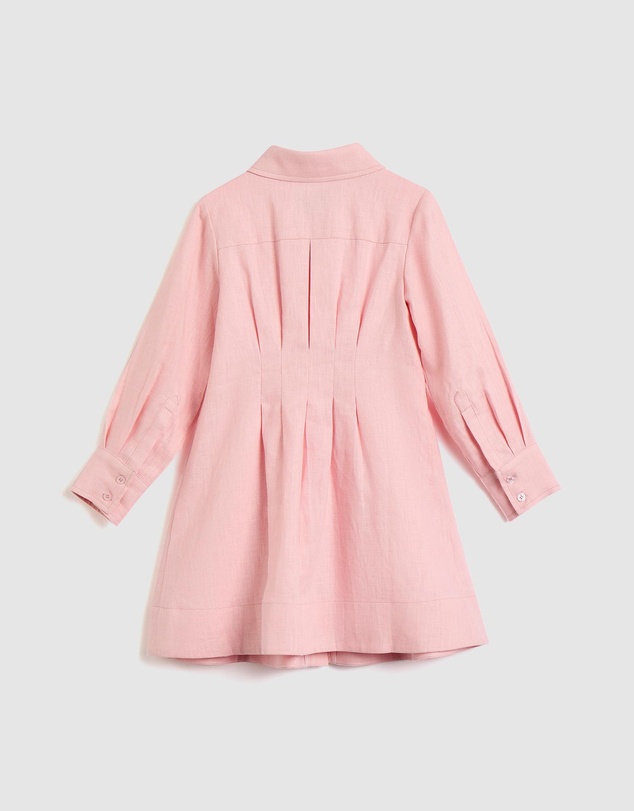 Bardot Junior - Dianna Linen Shirt Dress - Kids