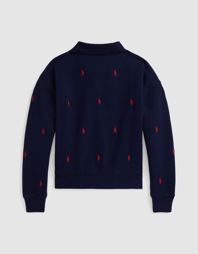 Polo Ralph Lauren - Polo Pony Fleece Polo Sweatshirt - ICONIC EXCLUSIVE - Teens