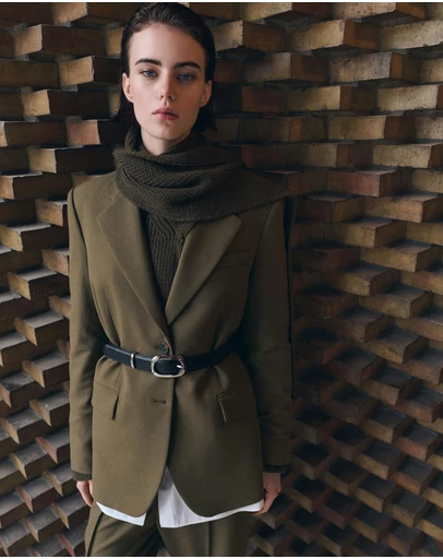M.N.G - Double-Breasted Suit Jacket