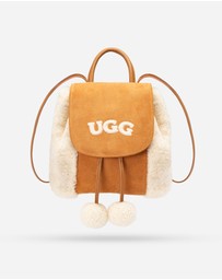 Ozwear Connection Uggs - Ugg Pompom Fluffy Backpack