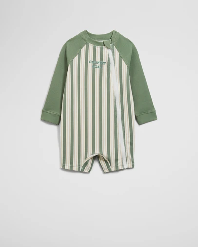 Maillot De Bain Bébé Garçon 2 Pièces - Taille 12 Mois - Marque Target - Occasion Très Bon état