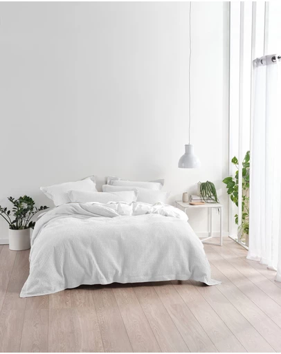 Linen House - Deluxe Waffle Quilt Cover Set
