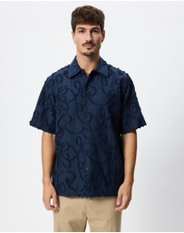 Scotch & Soda - Jacquard Short Sleeve Shirt