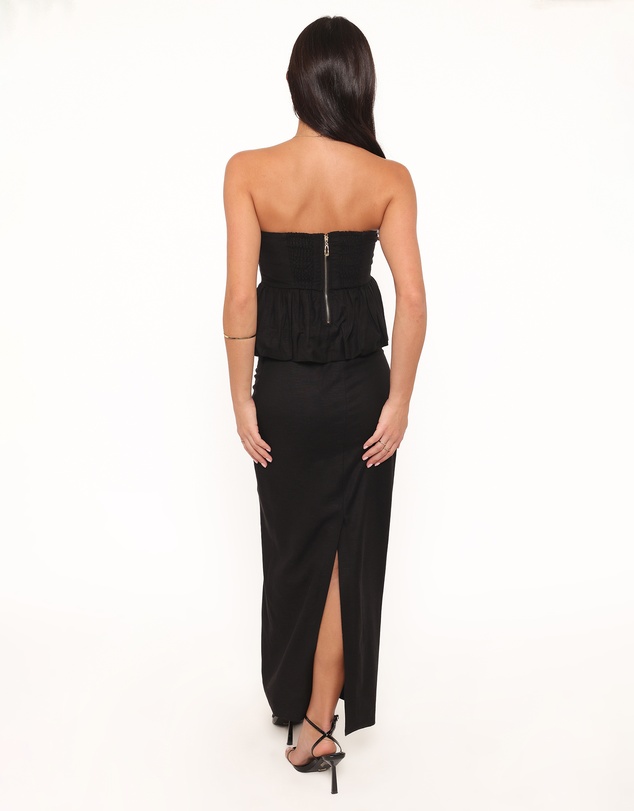 Petal & Pup - Ursa Fitted Column Skirt - Black