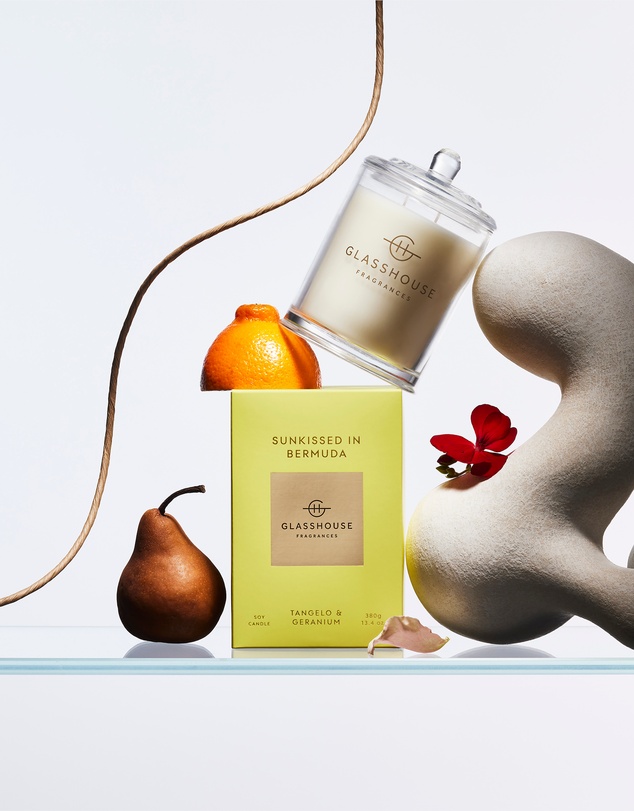 Glasshouse Fragrances - Sunkissed In Bermuda 380g Soy Candle