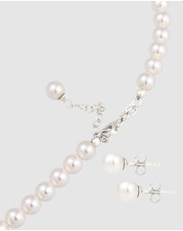 Elli Jewelry - Jewelry Set Set Pearl Elegant 925 Sterling Silver