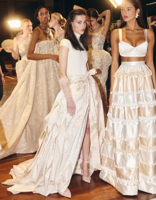 High Heel Jungle - Katherine Ruched Tulle Gloves