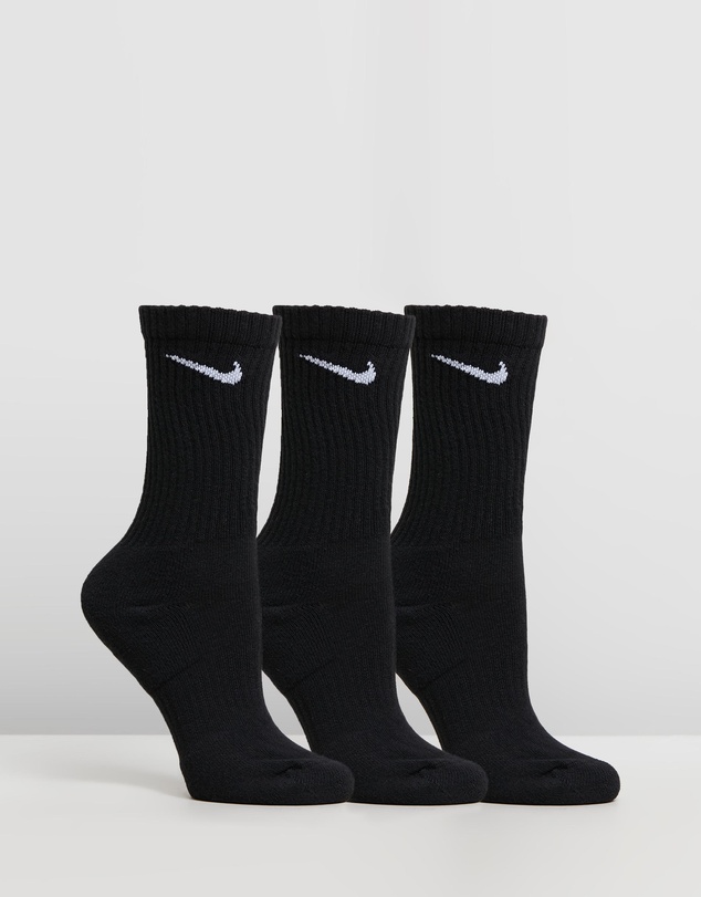Nike - Nike Everyday Cushion Crew Socks 3-Pack