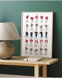 Olive et Oriel - Hotline Bling Art Print