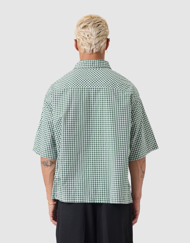 Zanerobe - Box Crop Shirt Forest Check