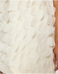 Lover - Este Ruffle Strapless Mini Dress