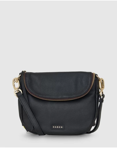 SABEN - Fifi Leather Crossbody Bag