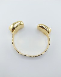 Miz Casa and Co - Aurana Chunky Gemstone Cuff Bracelet