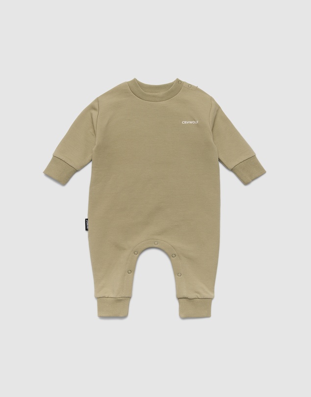 Crywolf - BABY CHILL ROMPER Elm