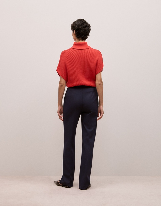 Trenery - Ponte Flared Pant in Night Sky