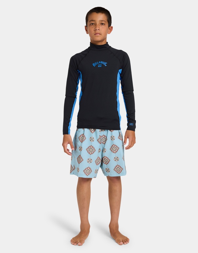 Billabong Kids - Boys 8 to 16 Arch Long Sleeve Rash Vest
