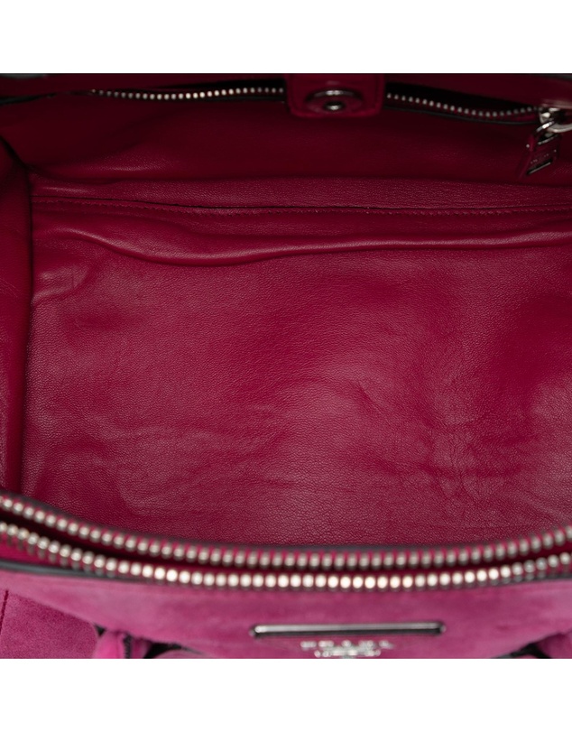 Pre-Loved by Azura Reborn - Pre-Loved Small Scamosciato Twin Pocket Satchel