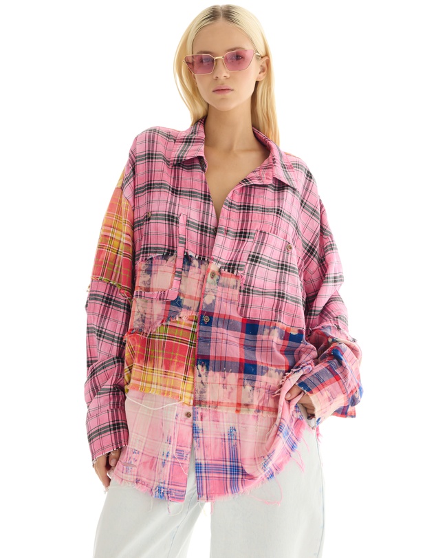 THE TALES - The Tales Reworked And Destroyed Check Shirt