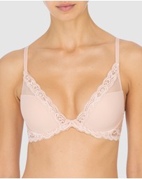 Natori - Feathers Lightly Padded Wired Plunge Bra