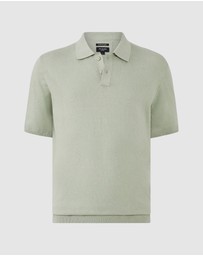 Van Heusen - Cotton Silk Knitted Polo