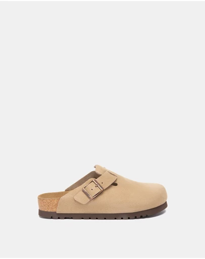 EVERAU - Australian Shepherd Ugg Berrin Cow Suede Upper Loafer Oxfords Flats