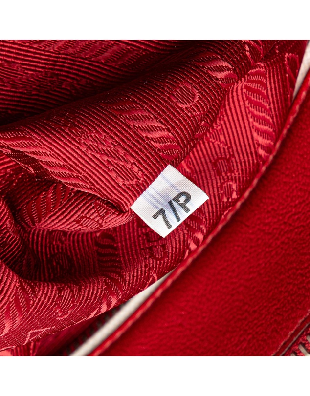 Pre-Loved by Azura Reborn - Pre-Loved Small Bicolor Saffiano Galleria Double Zip Satchel