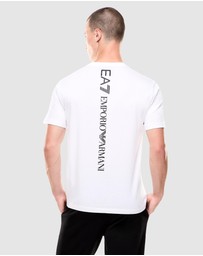 Emporio Armani EA7 - Train Logo Series M Tee SS Extended Logo CC