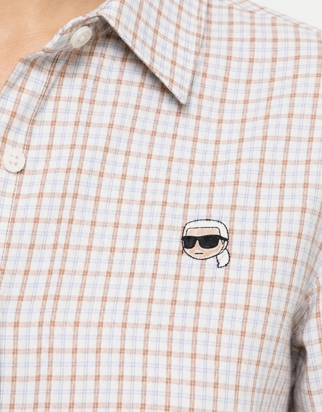 Karl Lagerfeld - Ikon Checked Shirt