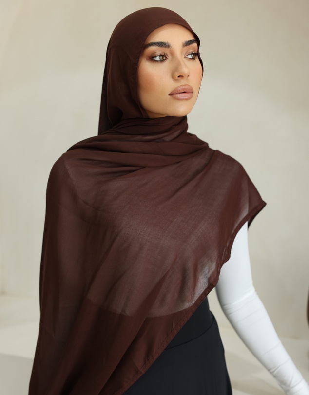 Mod Squad - Double Stitch Hijab- Bordeaux