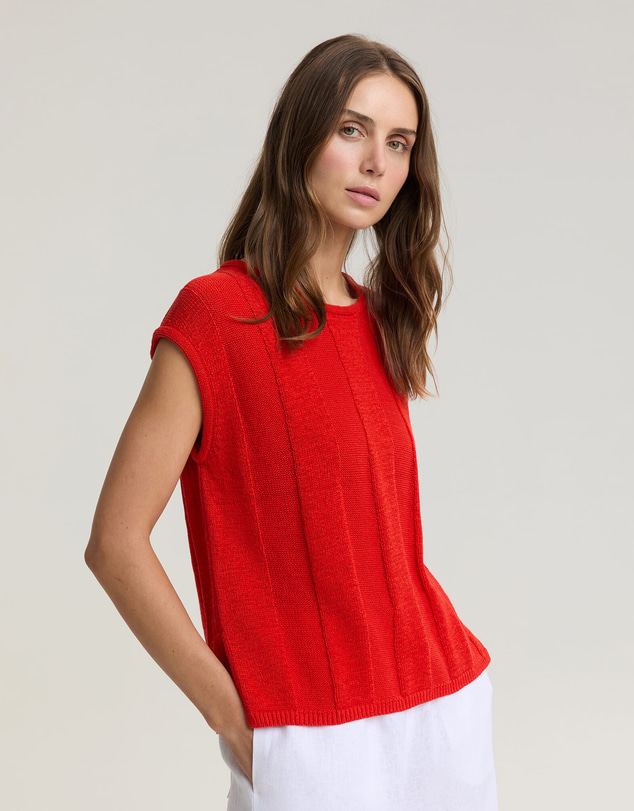 Sportscraft - Josie Side Split Knit