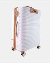 Pierre Cardin - Pierre Cardin 80cm Large Hard Shell Suitcase